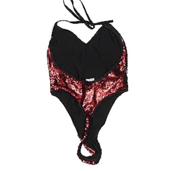 Yandy Bodyzone Flip Sequins Thong Bodysuit (NWT) - Picture 2 of 3